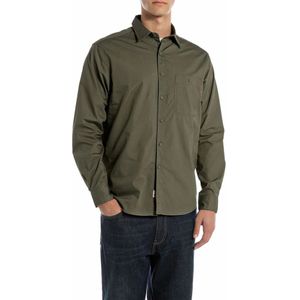 Replay M4144.000.85164 Overhemd Met Lange Mouwen