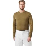 Helly Hansen - Lifa Merino Midweight Crew - Heren - Bruin - 2-laags Constructie