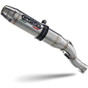 Gpr Exhaust Systems Kawasaki Versys 650 2023-2024 E5 Plus Niet Gehomologeerd Volledig Uitlaatsysteem