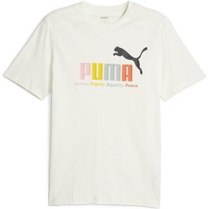 Puma Ess+ Multicolor Short Sleeve T-shirt Wit S Man