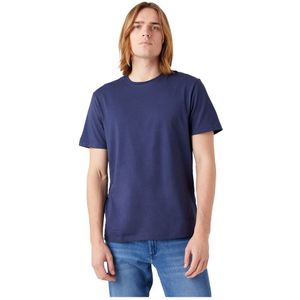 Wrangler W7g9dh114 Short Sleeve T-shirt 2 Units Blauw S Man