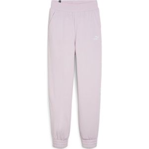 Puma Ess+ Embroidery Cl Sweat Pants Paars M Vrouw