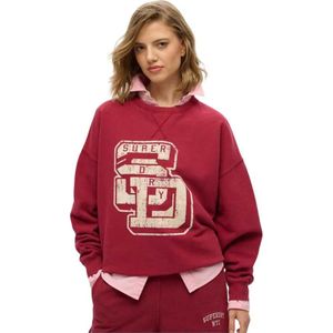 Superdry - Athletic Essentials - Sweatshirt - Dames - Oversized - Ronde Hals