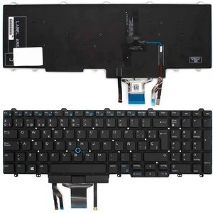 Generico Dell Latitude E5550 E5570 5580 Precision 3510 7510backlight Vervangend Laptoptoetsenbord