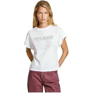 Pepe Jeans - Lira - T-shirt - Wit