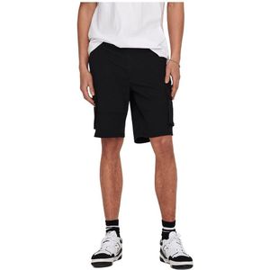 Only & Sons Caam Stage 6689 Cargo Shorts Zwart XS Man