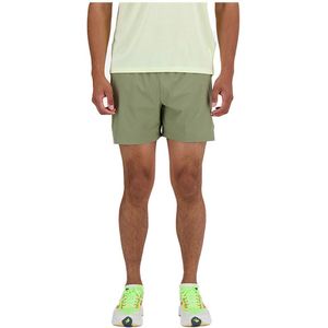 New Balance Rc 5´´ Shorts Groen L Man