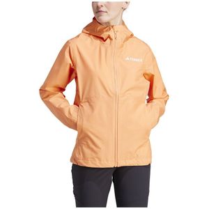 Adidas Multi 2.5l Rain Dry Jacket Oranje XS Vrouw