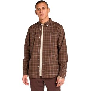 Timberland - Stretch Poplin Check - Overhemd - Katoen - Lange Mouwen