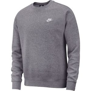 Nike Sportswear Club Crew Sweatshirt Grijs L Man