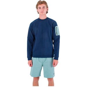 Hurley Evers Heat Sweatshirt Blauw L Man