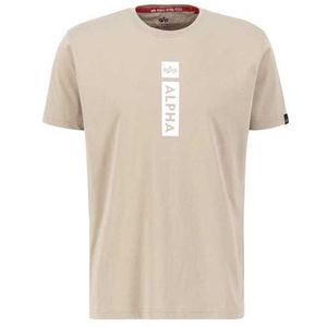 Alpha Industries Rp T Short Sleeve T-shirt Beige XL Man