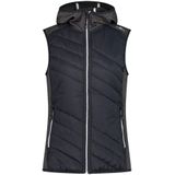 CMP - Hybride Hoodie Vest - Dames - Met Vaste Capuchon - Sportieve Snit