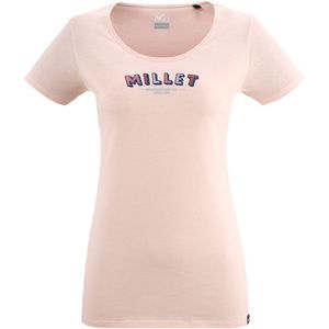 Millet Retro Short Sleeve T-shirt Beige M Vrouw