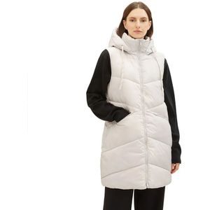Tom Tailor 1037562 Modern Lang Vest Beige Vrouw
