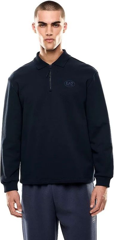 EA7 - Polo Golf Club - Marineblauw - Katoen - Lange Mouwen