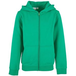 Build Your Brand Organic Basic Sweatshirt Met Rits