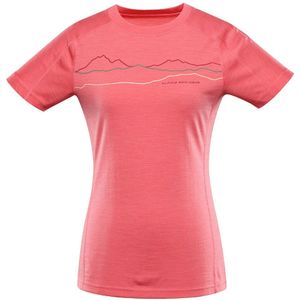 Alpine Pro Woolena 2 Short Sleeve T-shirt Roze XS-S Vrouw