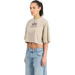 Alpha Industries - Basic PP - Korte Mouw Top - Cropped