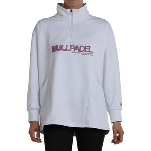 Bullpadel Inane Half Zip Sweatshirt Wit 2XL Vrouw