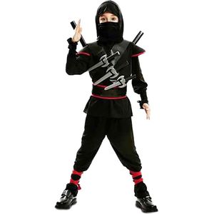 Viving Costumes Killer Ninja Junior Custom Zwart 3-4 Years