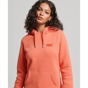 Superdry Vintage Logo Emb Hoodie Oranje S Vrouw