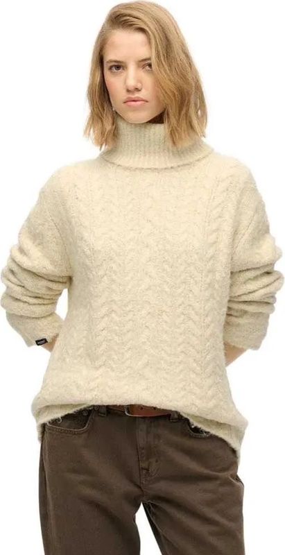 Superdry - Cable Roll Neck Jumper - Trui