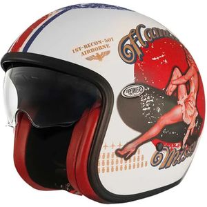 Premier Helmets 23 Vintage Pin Up8 Bm 22.06 Open Helm