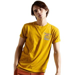 Superdry Frontier Graphic Box Fit Short Sleeve T-shirt Geel L Man