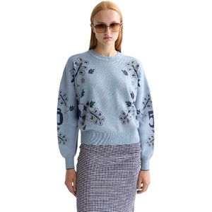 Scotch & Soda Relaxed Jacquard Trui
