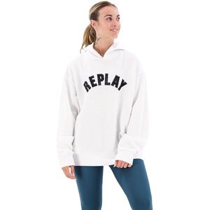 Replay W3637g.000.22672 Hoodie Wit L Vrouw