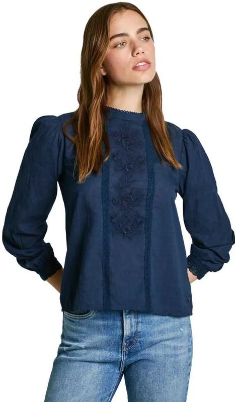 Pepe Jeans - Primrose - Blouse - Lichte Stof - Lange Mouwen