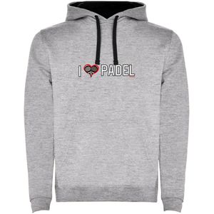 Kruskis I Love Padel Bicolor Hoodie