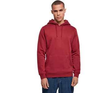 Build Your Brand Heavy Hoodie Rood 4XL Man