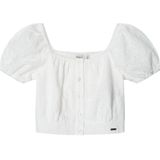 Pepe Jeans - PG301704 - Blouse - Wit - Katoen - Korte Mouwen
