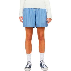 Jack & Jones Cimberly Linen Relax Jjxx High Waist Shorts Blauw XL Vrouw