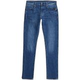 G-Starvoor mannen. D22264-D625-071 Jeans 3301 Slim Z blauw (27/32), Casual, Katoen, Denim