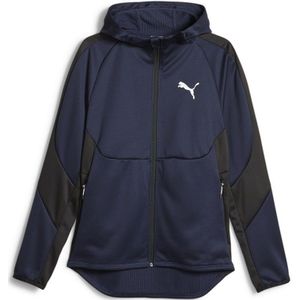 Puma Evostripe Warm Full Zip Sweatshirt Blauw XL Man