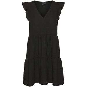 Vero Moda Kita Sleeveless Midi Dress Zwart M Vrouw
