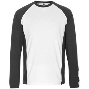 Mascot - 50568-959 - T-shirt lange mouwen - Wit/Donkerantraciet