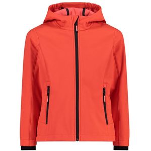 Cmp Fix Hood 3a29385n Softshell Jacket Oranje 4 Years Jongen