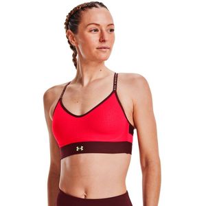 Under Armour Infinity Top Low Support Rood XL Vrouw