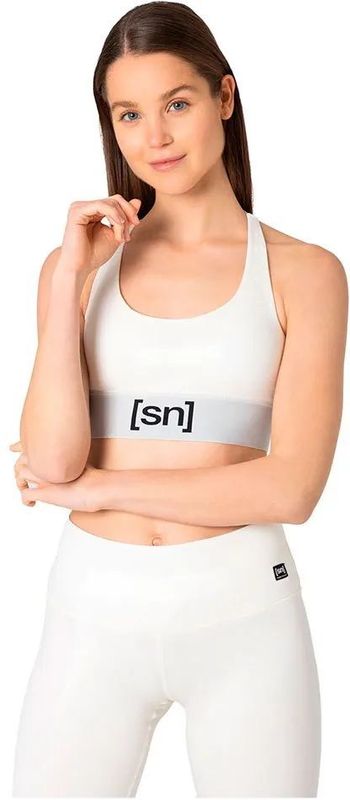 Super.natural - Sport-top - Zwart - Wool Super Brush - Zonder Maat