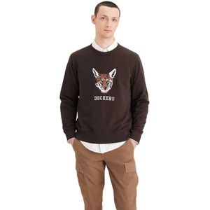Dockers - Sweatshirt - Ronde Hals - Katoen - Regular Fit