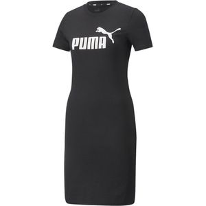 Puma Ess Slim Dress Zwart L Vrouw