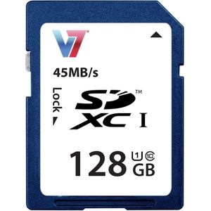 V7 VASDX128GUHS1R-2E flashgeheugen 128 GB SDXC UHS Klasse 10