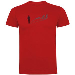 Kruskis Triathlon Shadow Short Sleeve T-shirt Rood M Man