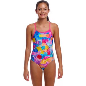 Funkita Zwempak - Diamanten achterkant - UV50+ - Pixel Paradise - Funkita - 16 jaar (176) - Badmode