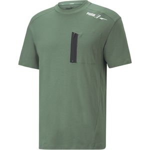 Puma Rad/cal Pocket T-shirt Groen S Man
