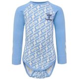 Hummel - Kelsey - Body - Lange Mouwen - Biologische Katoen - Bedrukt Logo